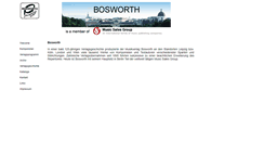 Desktop Screenshot of bosworth.at